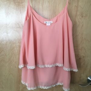 Loose Pink Tank